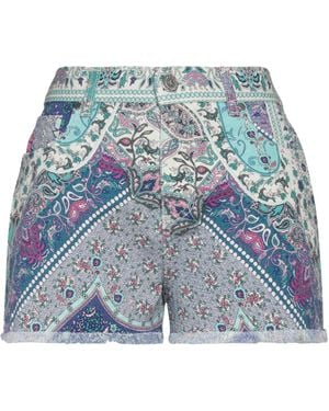 Gaelle Paris Denim Shorts - Blue