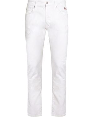 Roy Rogers Pants Cotton, Elastane - White