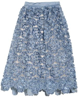 Maje Midi-Rock - Blau