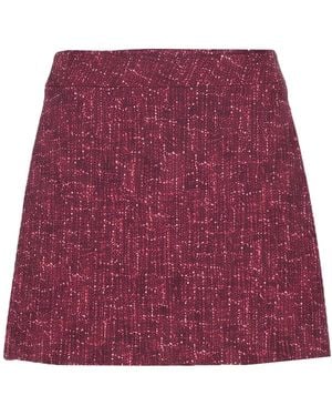 La Petite Robe Di Chiara Boni Mini Skirt Polyamide, Elastane - Red