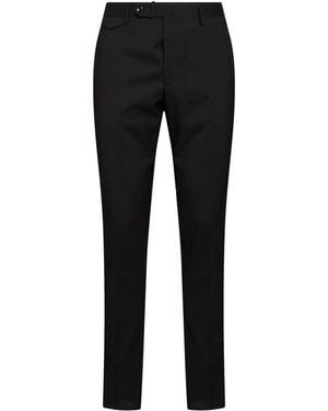 Tagliatore Pants Virgin Wool, Elastane - Black
