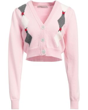 Alessandra Rich Cardigan - Rosa