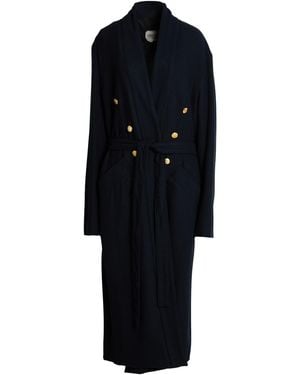 Greg Lauren Midnight Coat Wool - Blue