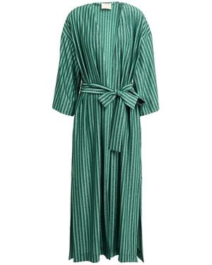 Momoní Jacket Polyester, Viscose, Metallic Polyester, Polyamide, Elastane - Green