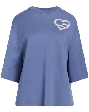 Nadia Wire Sweater Cotton - Blue