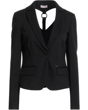 Liu Jo Blazer Viscose, Polyamide, Elastane - Black