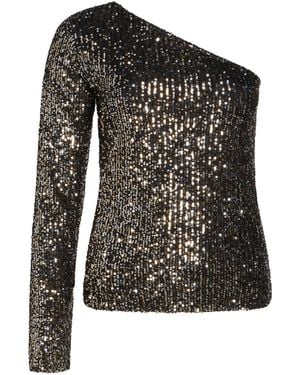 Dixie Top Polyester, Elastane - Black
