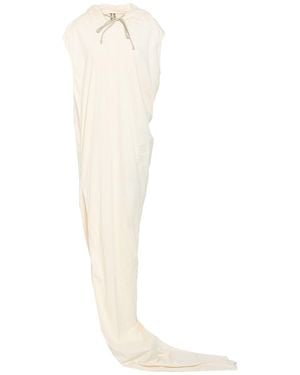 Rick Owens Maxi Dress Cotton - White