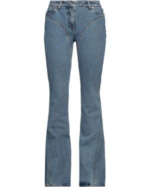 Mugler Jeans Organic Cotton, Elastomultiester - Blue