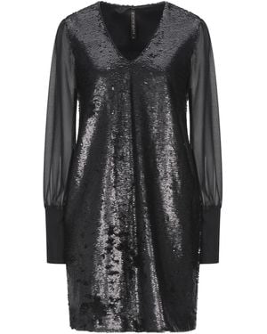 Manila Grace Mini Dress - Black