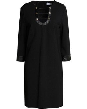 Clips More Mini Dress Viscose, Polyamide, Polyester, Elastane - Black