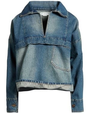 Victoria Beckham Top Organic Cotton - Blue