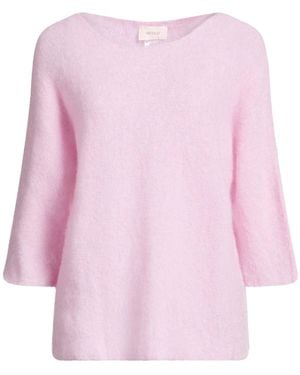 ViCOLO Sweater Mohair Wool, Merino Wool, Polyamide, Elastane - Pink