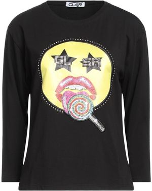 GLSR T-Shirt Cotton, Lycra - Black