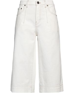 Erika Cavallini Semi Couture Jeans Cotton - White