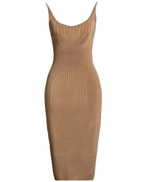 Mugler Midi Dresses - Brown
