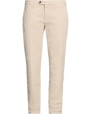 Canali Pants Cotton, Lyocell, Elastane - Natural