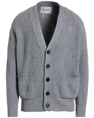 Amaranto Cardigan Wool, Polyamide - Grey