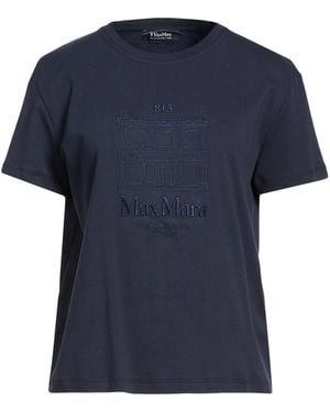 Max Mara Max Mara T-Shirts - Blau