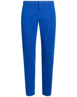 Dondup Pants Cotton, Polyester, Elastane - Blue