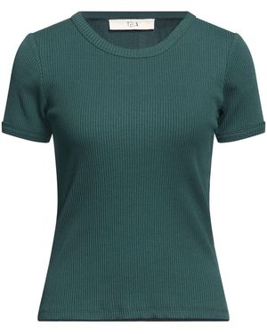 Tela Dark T-Shirt Cotton, Polyester - Green