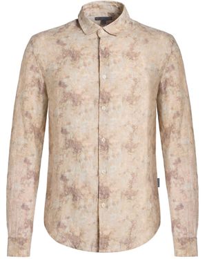 John Varvatos Shirt Linen - Natural