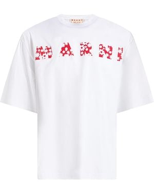 Marni T-Shirt Cotton - White
