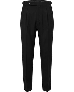 Tagliatore Midnight Pants Virgin Wool, Mohair Wool, Acetate, Viscose - Black