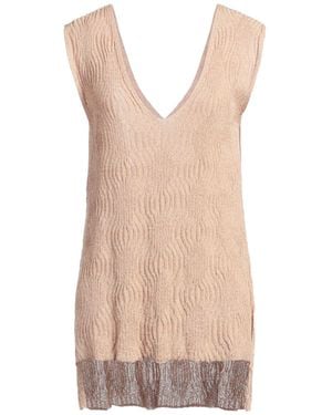 Akep Sand Top Viscose, Polyamide, Polyester - Natural