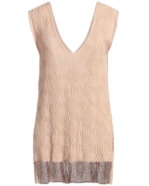 Akep Sand Top Viscose, Polyamide, Polyester - Natural