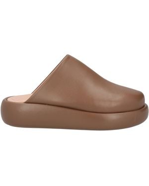 Ilio Smeraldo Mules & Clogs Leather - Brown