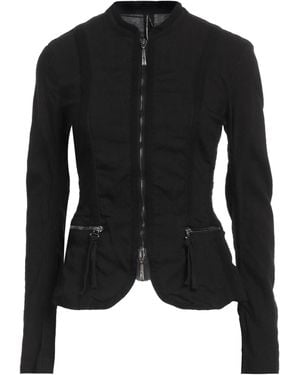 Masnada Jacket Linen, Viscose, Elastane - Black
