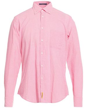 B.D. Baggies Shirt Cotton, Linen - Pink