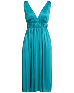 P.A.R.O.S.H. Midi Dress - Blue