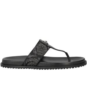 Versace Zehentrenner - Schwarz
