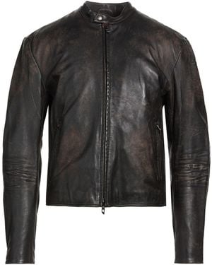 DIESEL Jacket Sheepskin - Black