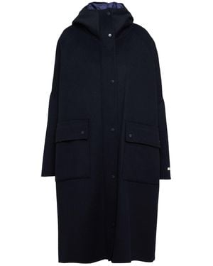 Paltò Midnight Coat Wool, Nylon - Blue
