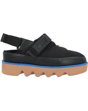 MSGM Mules & Clogs - Black