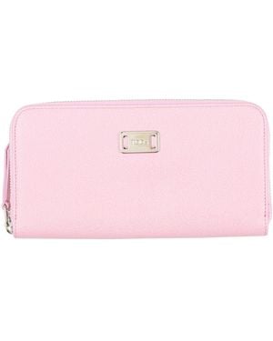 Tod's Wallet Leather - Pink