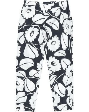 Piazza Sempione Pants Cotton - White