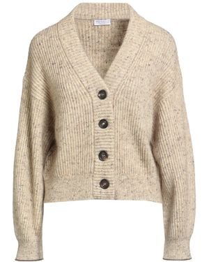 Brunello Cucinelli Cardigan - Natural