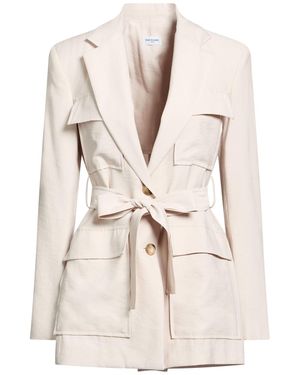 RUE DU BAC Blazer Viscose, Polyester - Natural