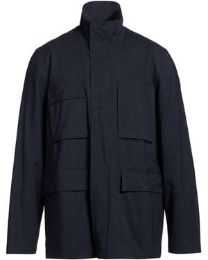 Paul Smith Jacket Wool, Linen, Elastane - Blue