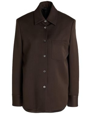 Acne Studios Dark Jacket Wool - Brown