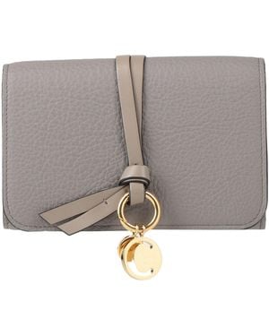 Chloé Wallet Calfskin - Grey