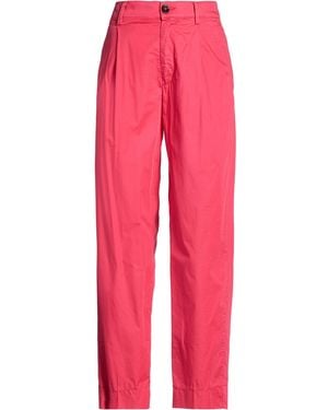 TRUE NYC Pants Cotton, Elastane - Red