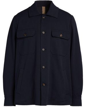 Eleventy Midnight Jacket Cotton, Polyamide, Elastane - Blue