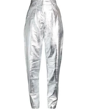 IRO Trousers Lambskin - White