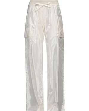 Palm Angels Pants Viscose, Polyamide, Cotton, Elastane - White