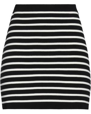 Roberto Collina Mini Skirt Viscose, Polyester - Black